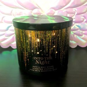 BBW 3 wick candle Into the Night